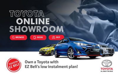 Toyota现推出EZ Beli低利息购车配套，消费者可通过线上订购Toyota 旗下车款