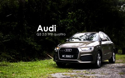 Audi Q3 2.0 TFSI quattro® S-Line – 凶猛战将
