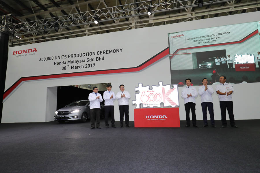 Honda Malaysia 迈入生产60万辆里程碑并庆祝达年销10万辆