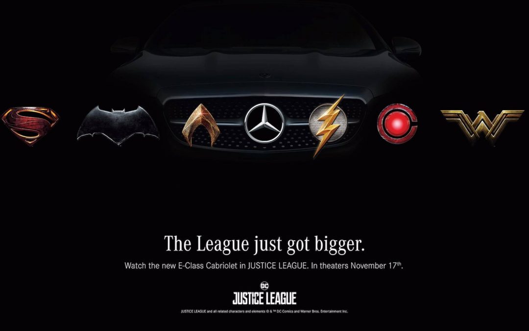 最佳植入式行销：蝙蝠侠X Mercedes Benz