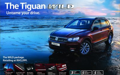 凸显您内在的野性:VW Tiguan “WILD” 特殊套件登场