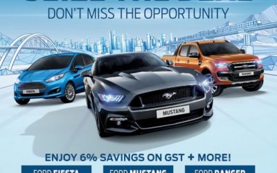 Ford-”把握良机“促销活动，折扣最高至RM113,000!!!