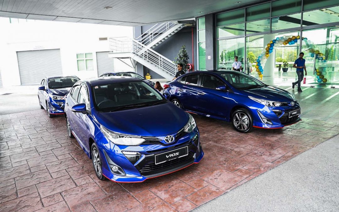 Toyota购车抽奖活动颁奖，送出4辆Vios 1.5G！