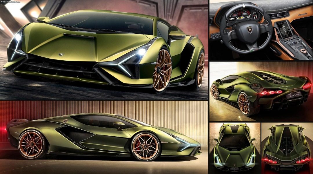 Lamborghini不落人后，推出首款Hybrid超跑 Lamborghini Sian