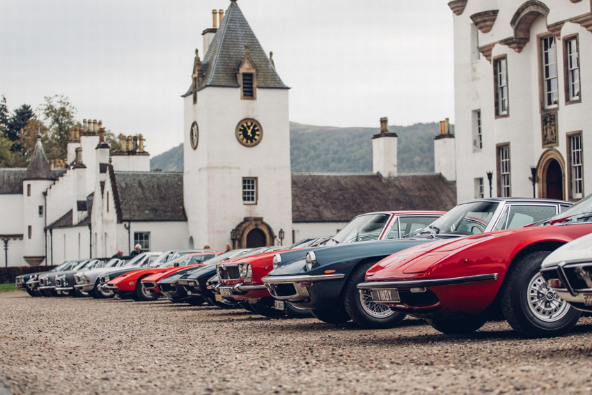 Maserati于英国苏格兰举办第40届Maserati国际拉力赛，吸引众多汽车爱好者们前往参加