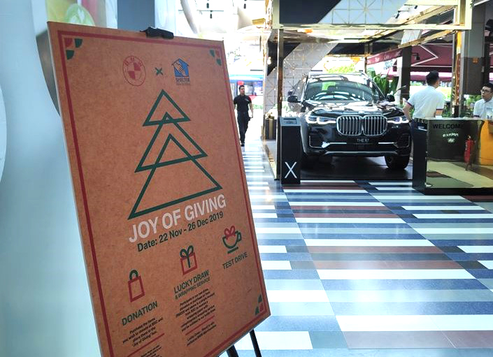 大马BMW集团孟沙购物中心营造圣诞欢乐气氛