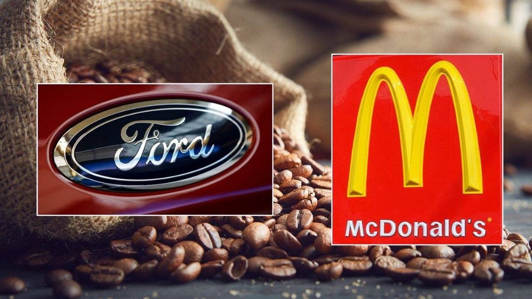 Ford 与 Mcdonald 合作推广环保，将咖啡渣滓化作造车用零件