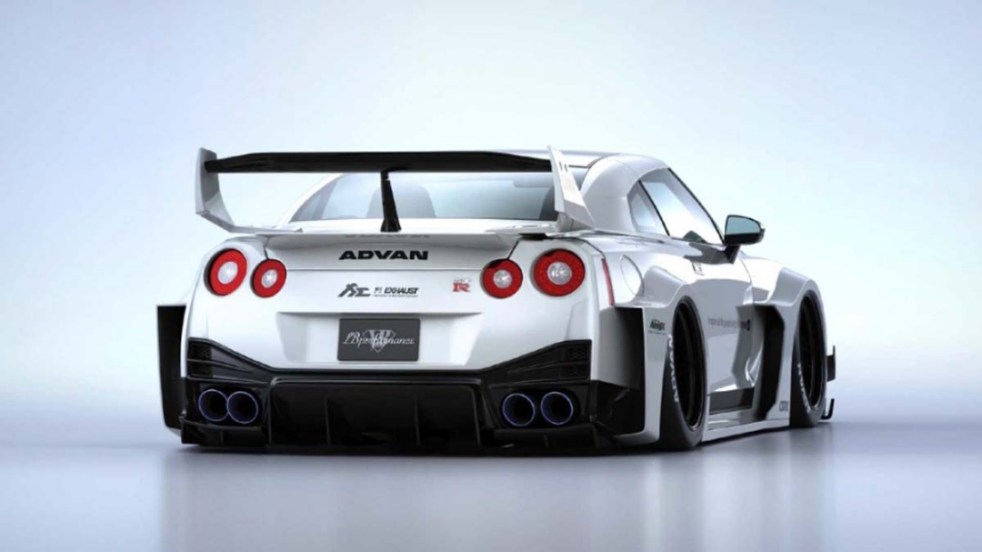 Goth R35 Nissan GT-R35再现外观套件,R35 Liberty Walk套件要价RM300,000 - 爱玩库