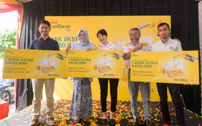 Shell Malaysia推出 “Nak Ekstra RM20,000” 有奖活动，目前已有4位民众成为RM20千 的大奖得主。