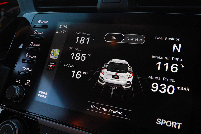 Honda 为Honda Civic Type R车主研发手机软件LogR，有效提升驾驶技术
