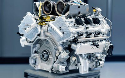 英国品牌Aston Martin首具自主研发引擎TM01 3.0L V6涡轮增压Hybrid亮相，马力上看700hp