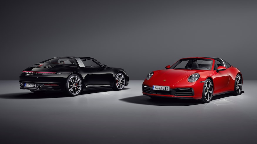 全新2021年式Porsche 911 Targa 4/4S正式亮相，992世代全车系聚齐