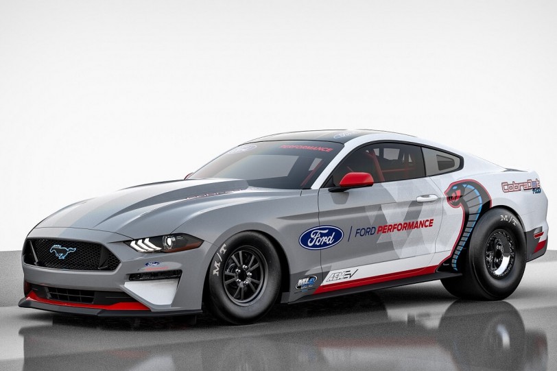 原厂纯电野马赛车，Mustang Cobra Jet 1400