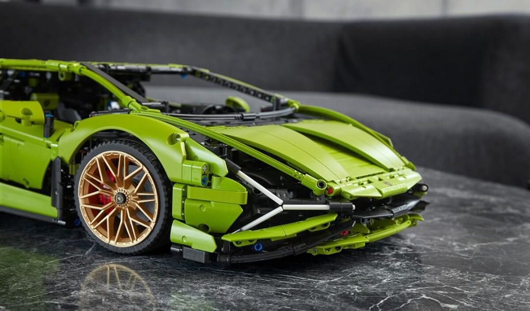 Lamborghini 联合LEGO推出1：8 Lamborghini Sián FKP 37 超逼真汽车模型，售价高达马币RM1,599.99