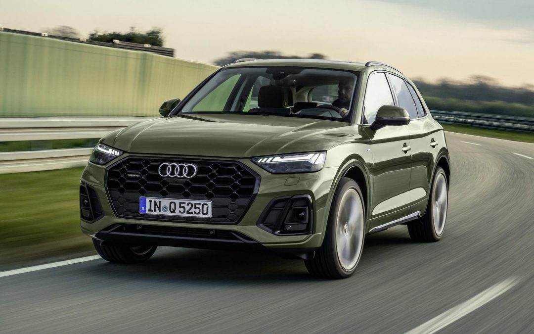 豪华德系SUV Audi Q5二代车型迎来小改款，内外皆有所升级