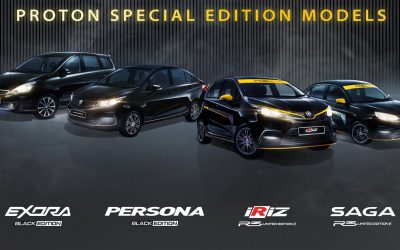 四大皆‘’空‘’？Proton 4部黑色特别版正式亮相，Black Edition从RM43千起！
