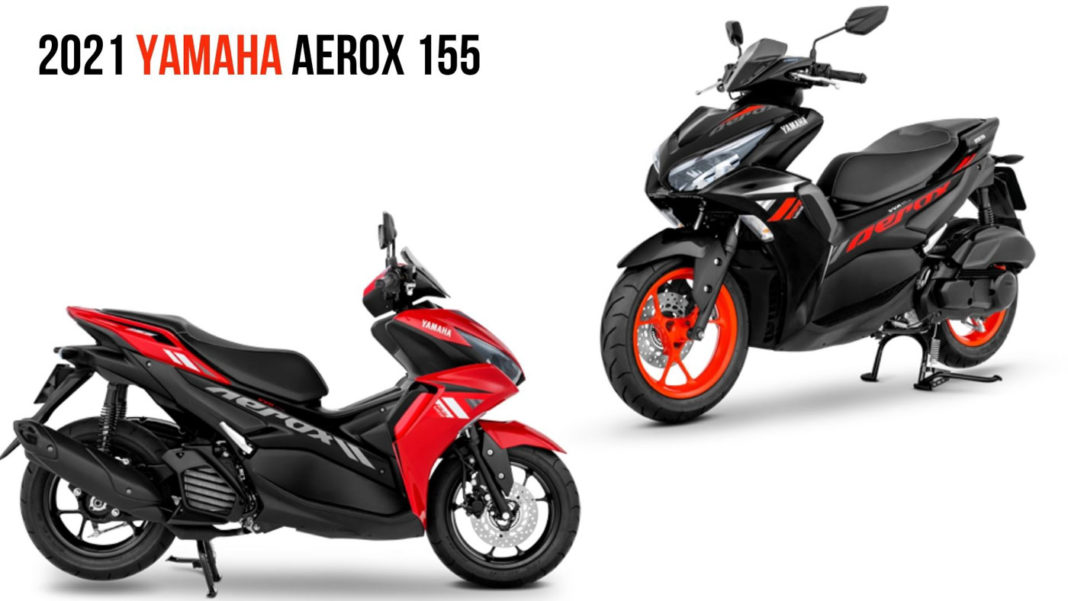 2021 Yamaha Aerox/NVX泰国登场，折合售价RM9100！