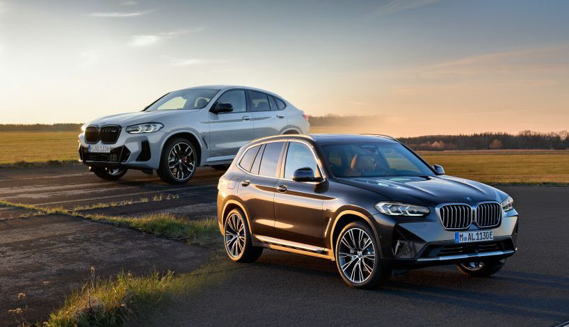 BMW X3  X4中期小改款, 更显霸气和时髦！