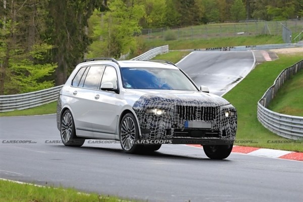BMW SUV X7 谍照外泄 暴露了下一代的主流设计风格？