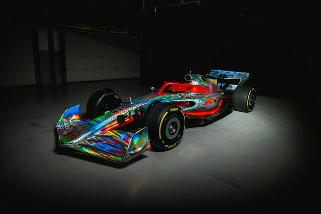 F1公布2022年新赛车尺寸模型 更激进表现更精彩！