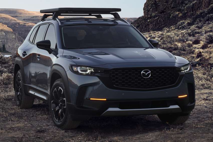 2023 Mazda CX-50正式亮相 2.5T Turbo涡轮可输出250Hp