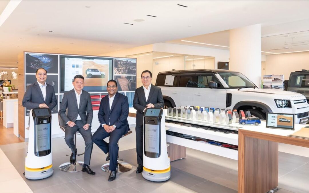 Jaguar Land Rover Malaysia 展示厅启用机器人助手