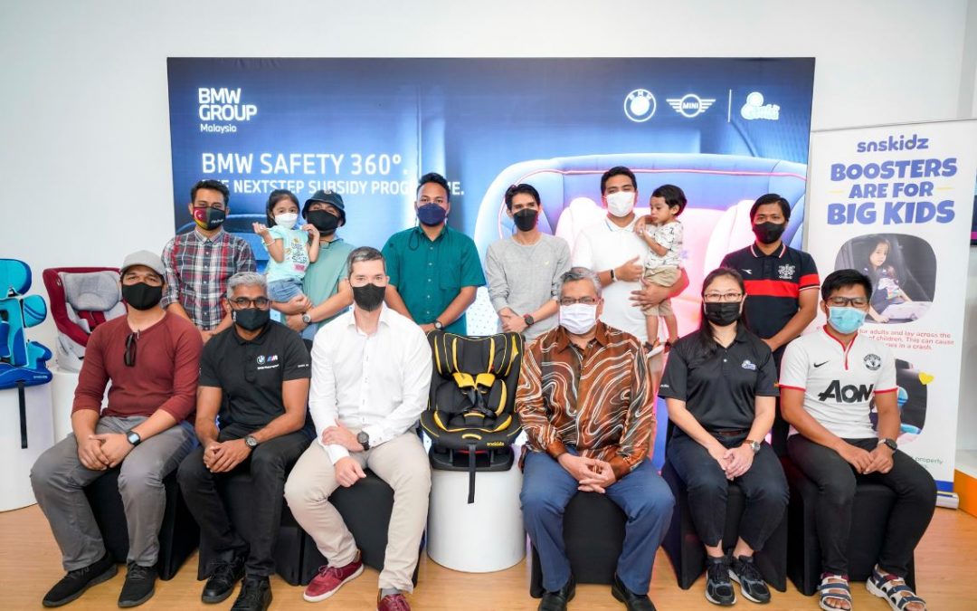 大马BMW集团与Safe ‘n Sound联手送B40低收入户90全额补贴儿童安全车座