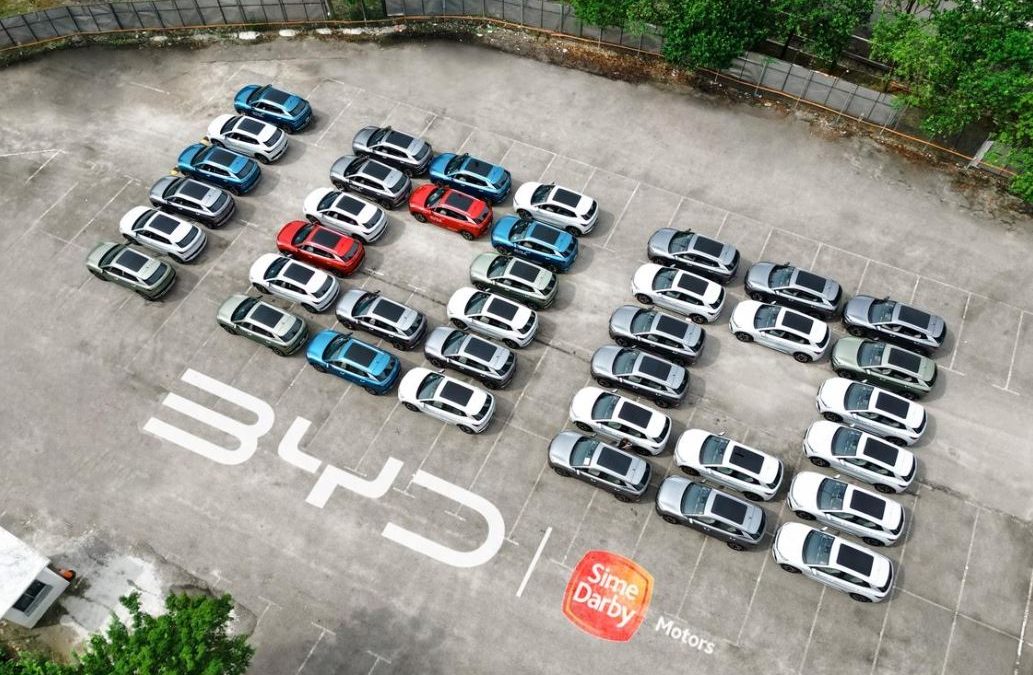Sime Darby Motors 交付首批 100 辆全电动 BYD ATTO 3