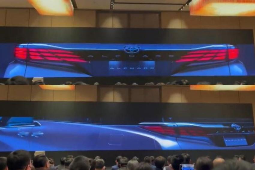 全新Toyota Alphard提前曝光 内部科技设备升级