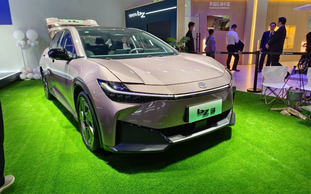 Toyota bZ3正式在中国上市 高人气收到5000张订单！