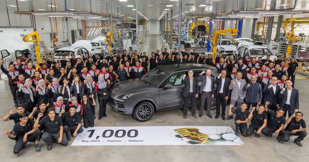 本地组装第1,000辆Porsche Cayenne 品质不变意义非凡