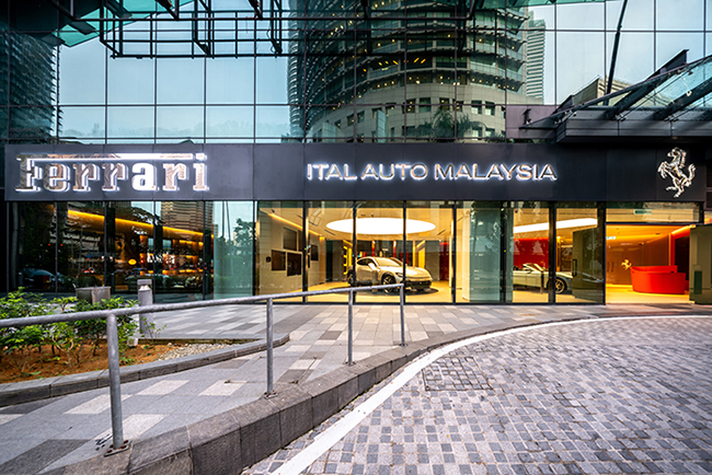 Ital Auto Malaysia正式向公众开放Ferrari Malaysia在吉隆坡市中心的新陈列室