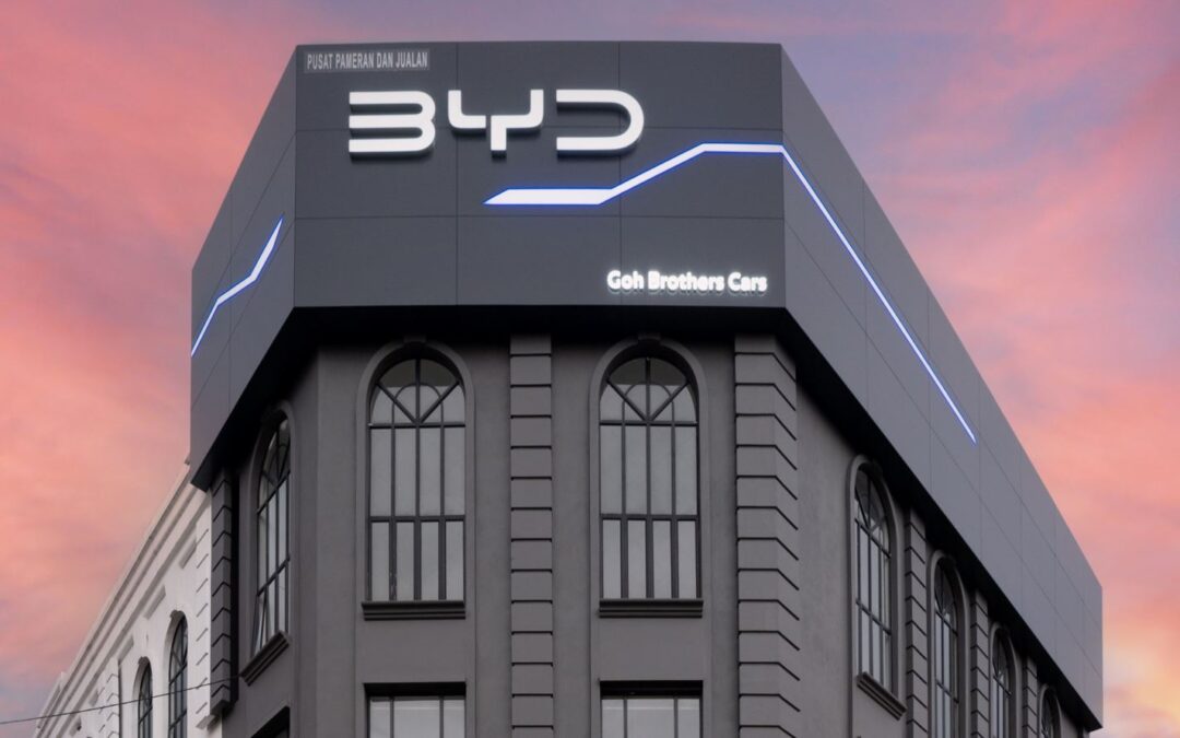 BYD全力冲刺 在怡保开设第14间展示厅！