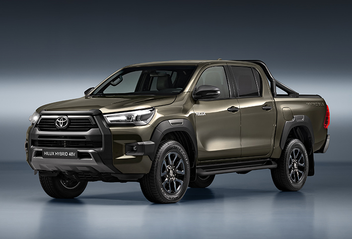 国民神皮卡也有混合动力了！Toyota为Hilux提供混合动力版本！