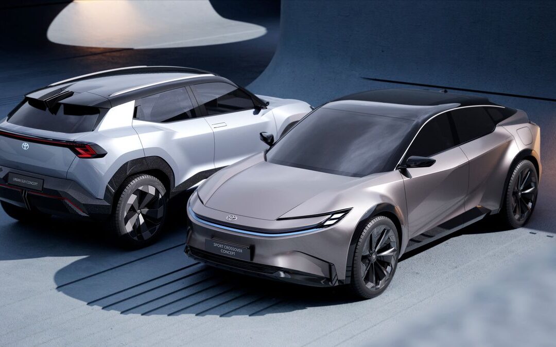 Toyota发布了两款高颜值纯电动概念车型！预计在2025年正式推出！
