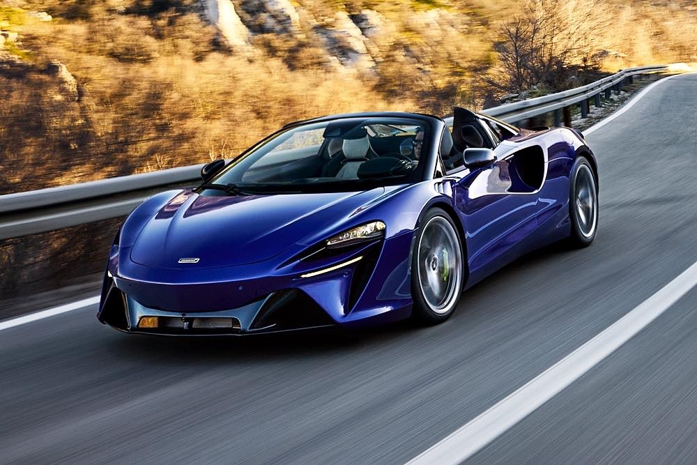 马力680匹的敞篷超跑来袭！McLaren Artura Spider全球发表！新车当地起步价RM1,064,025！