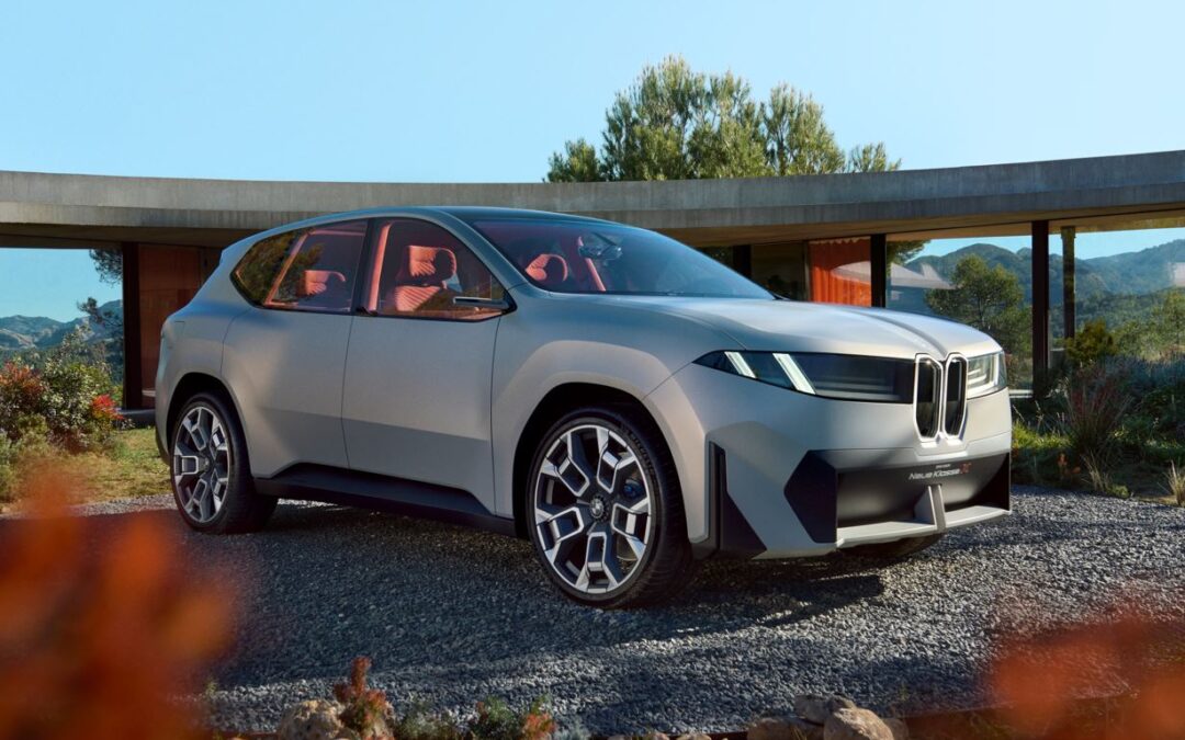 BMW Vision Neue Klass X概念车亮相！基于800V技术平台，充电十分钟行驶300公里！！