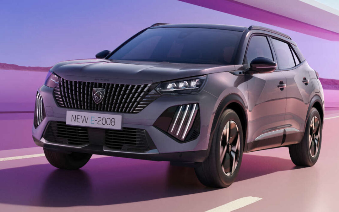 Peugeot e-2008小改款的GT版本电动车现身在我国！