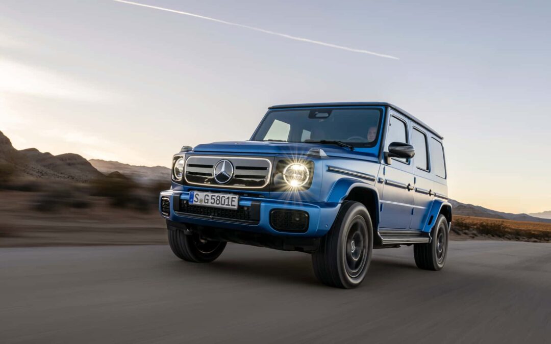 Mercedes-Benz 首款纯电越野车登场 首次采四马达驱动技术马力上看587hp！