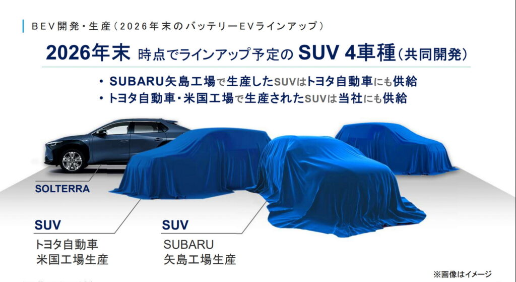 Subaru与Toyota合作 共同生产全新电动汽车