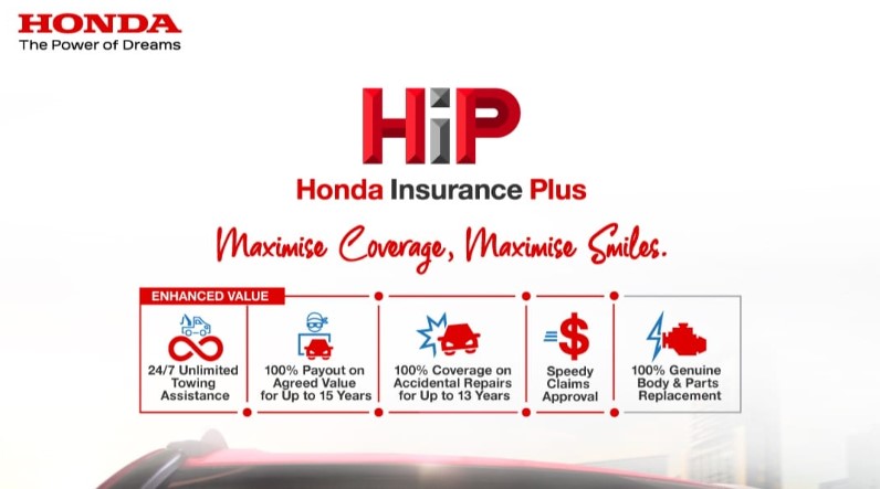 Honda Malaysia加強HiP保險 結合三項受保範圍