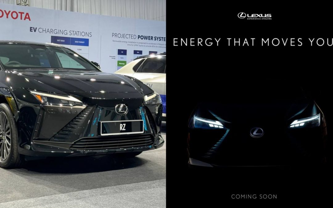 Lexus Malaysia釋出RZ預告圖！發表在即！新車預售價RM450,000！