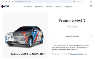 EON Berhad正式开放Proton e.MAS 7的预订！