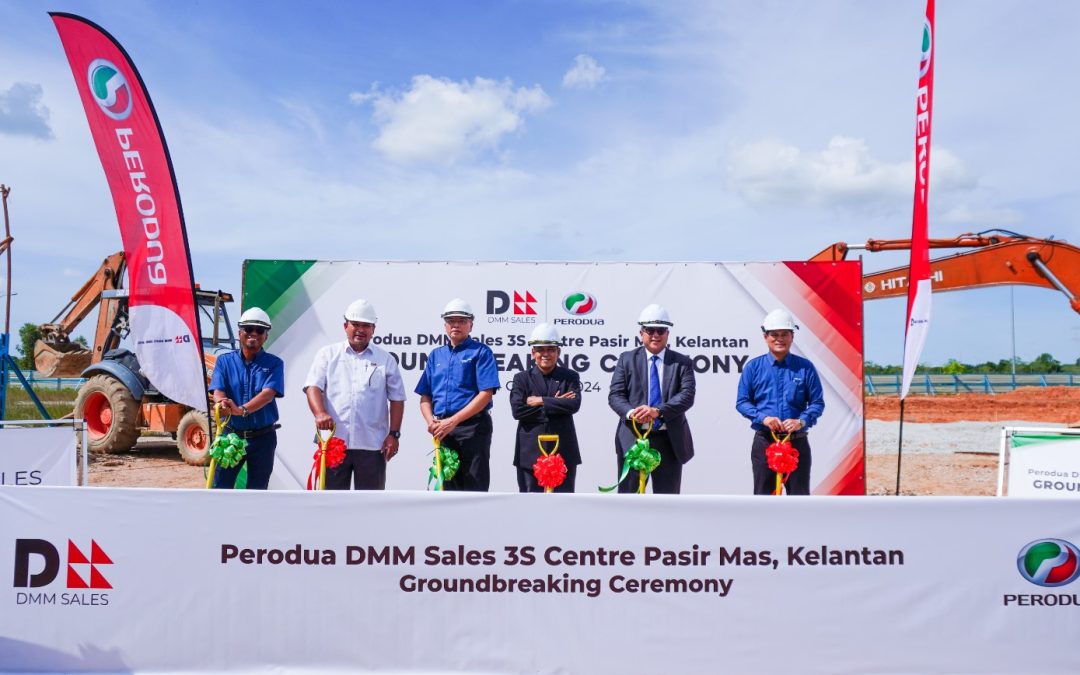 位于吉兰丹Pasir Mas的Perodua DMM Sales 3S中心正式举办动土仪式