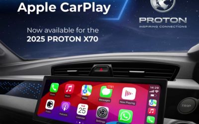 Proton為2024款X70推出OTA升級！新增無線Apple CarPlay功能！