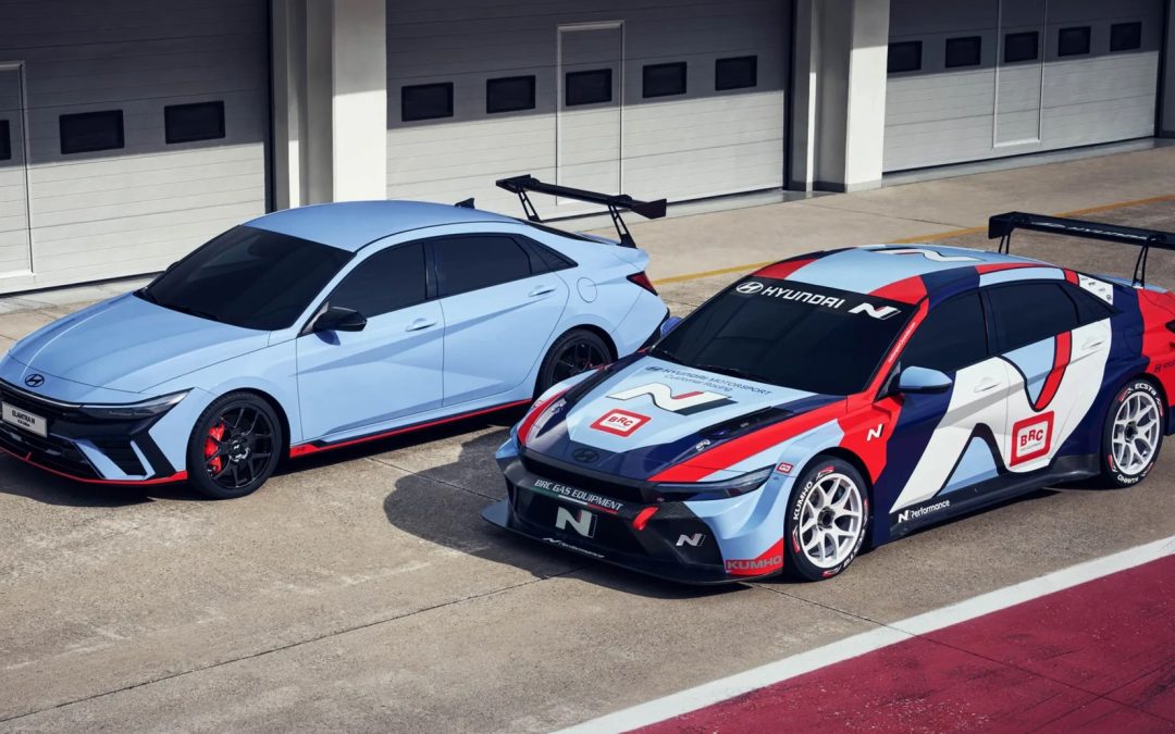 具备赛车元素的高性能四门房车！Hyundai Elantra N TCR Edition 全球亮相！