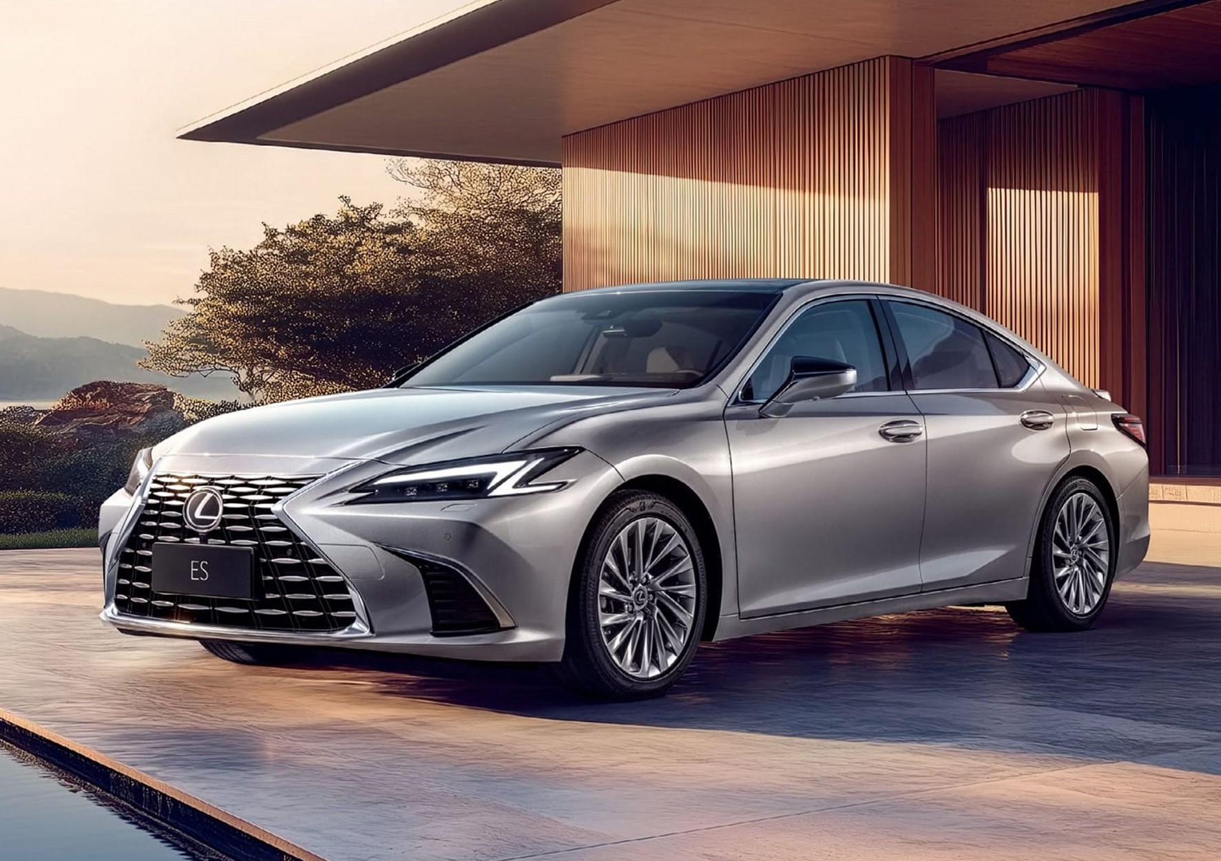 2025 Lexus ES中国首次亮相！车内外得到了升级！动力系统维持不变！ - 爱玩库