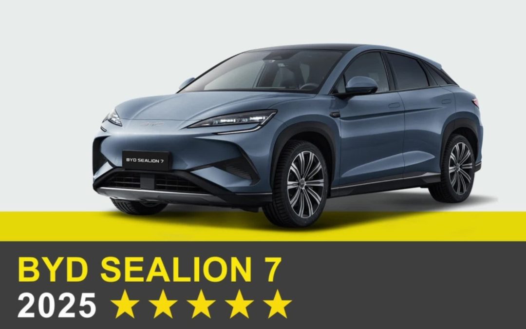 BYD Sealion 7在ANCAP和Euro NCAP碰撞测试中荣获五星评级！