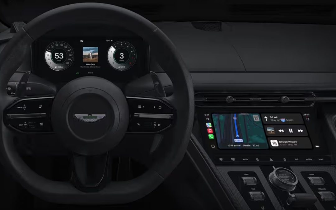Apple 推出全新CarPlay Ultra！功能性大幅升级！Aston Martin率先体验！