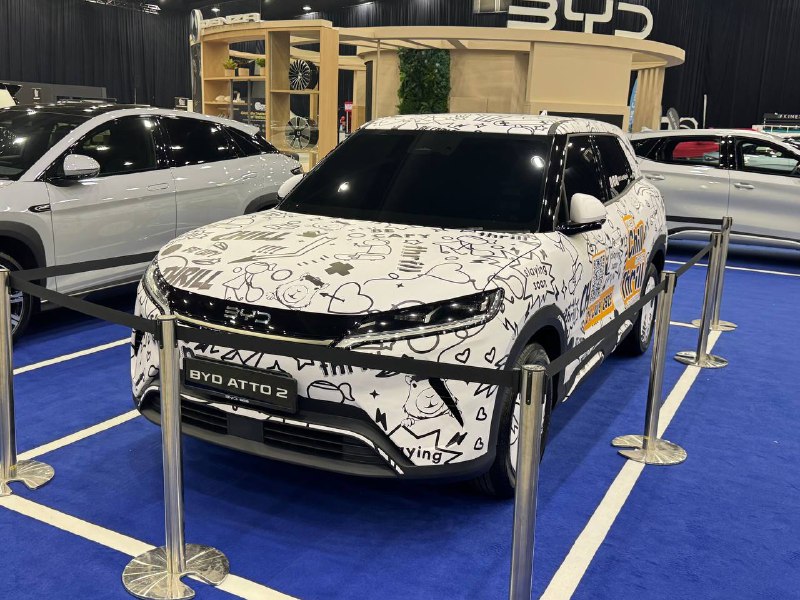 BYD Atto 2 正式发布前提前亮相 PACE 2025，7 月 24 日马来西亚发布在即